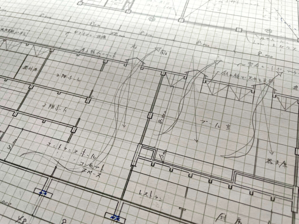 一級建築士設計製図試験　図面表現